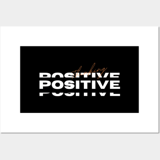 Positive Thinking Posters and Art